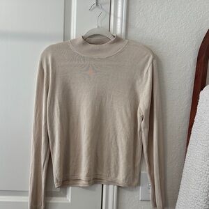 Elegant Cream Women's Top